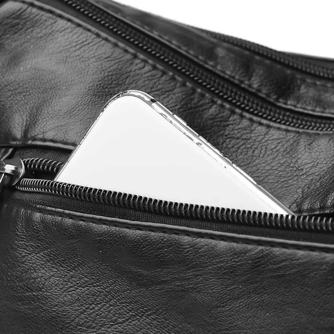 Safe Multi-pocket Shoulder Bag