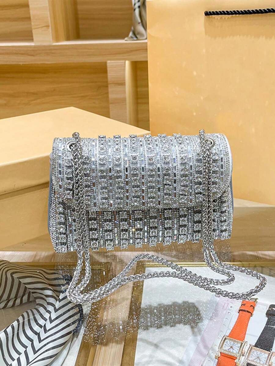 Luxury Rhinestones Clutch Bag