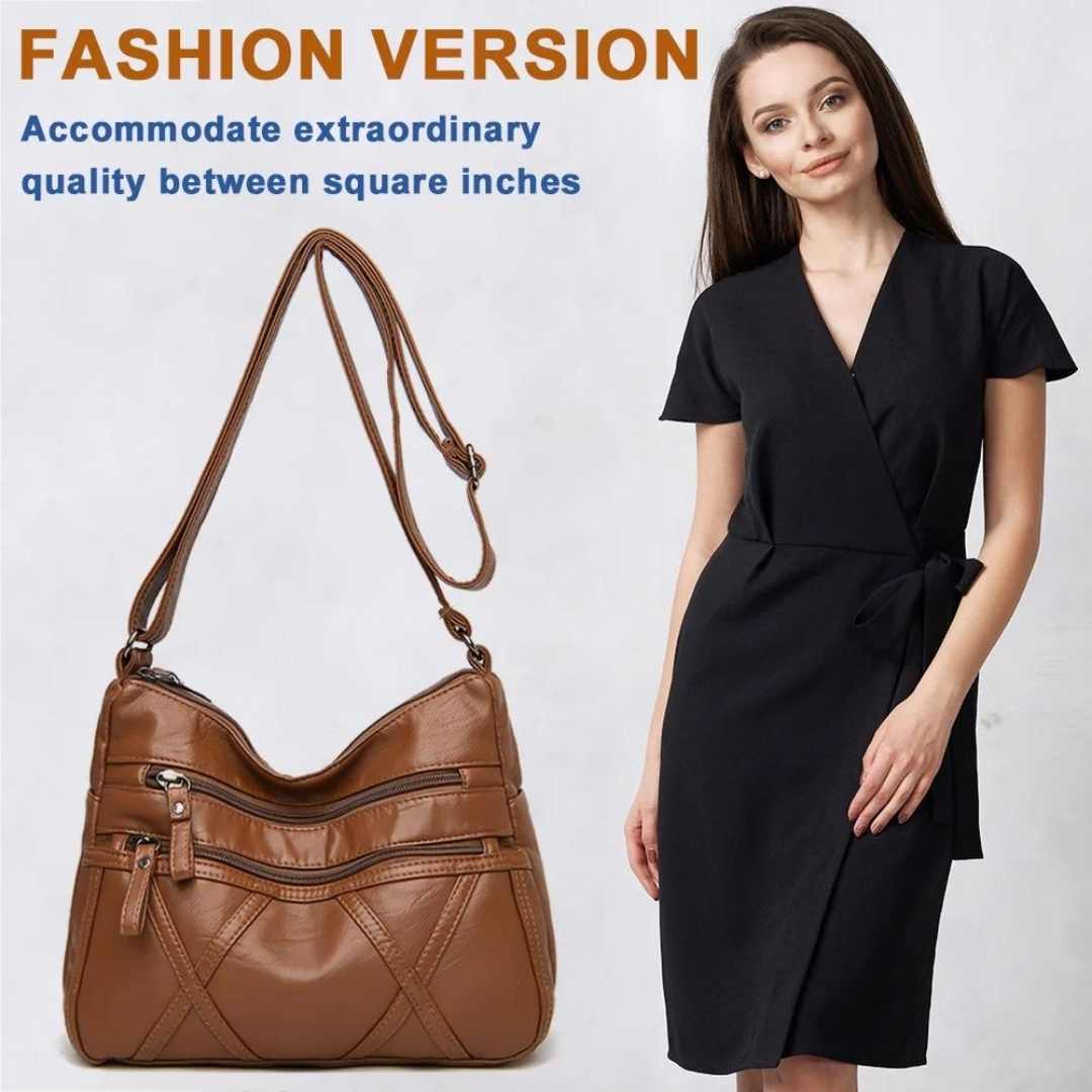 Safe Multi-pocket Shoulder Bag