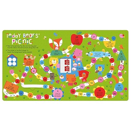 Spin And Play: Counting Games Board book