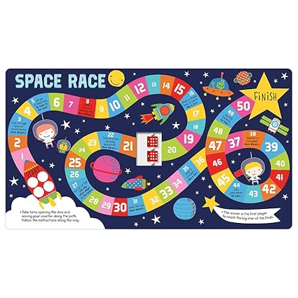 Spin And Play: Counting Games Board book