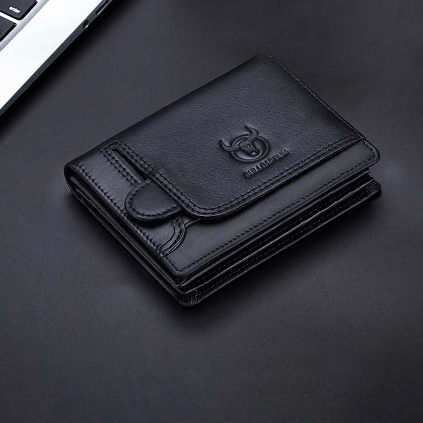 MultiHold Sleek RFID Shielded Vegan Leather Wallet