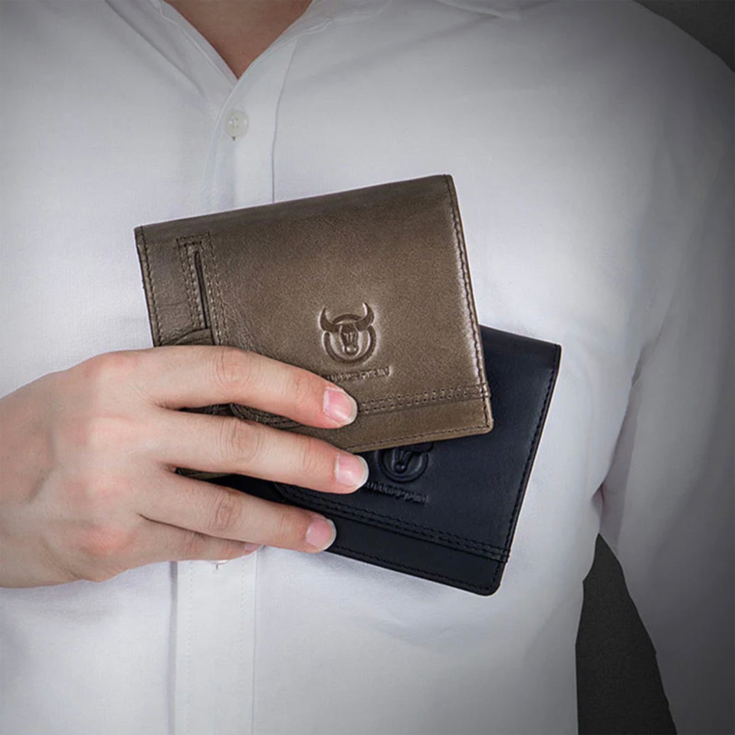 MultiHold Sleek RFID Shielded Vegan Leather Wallet