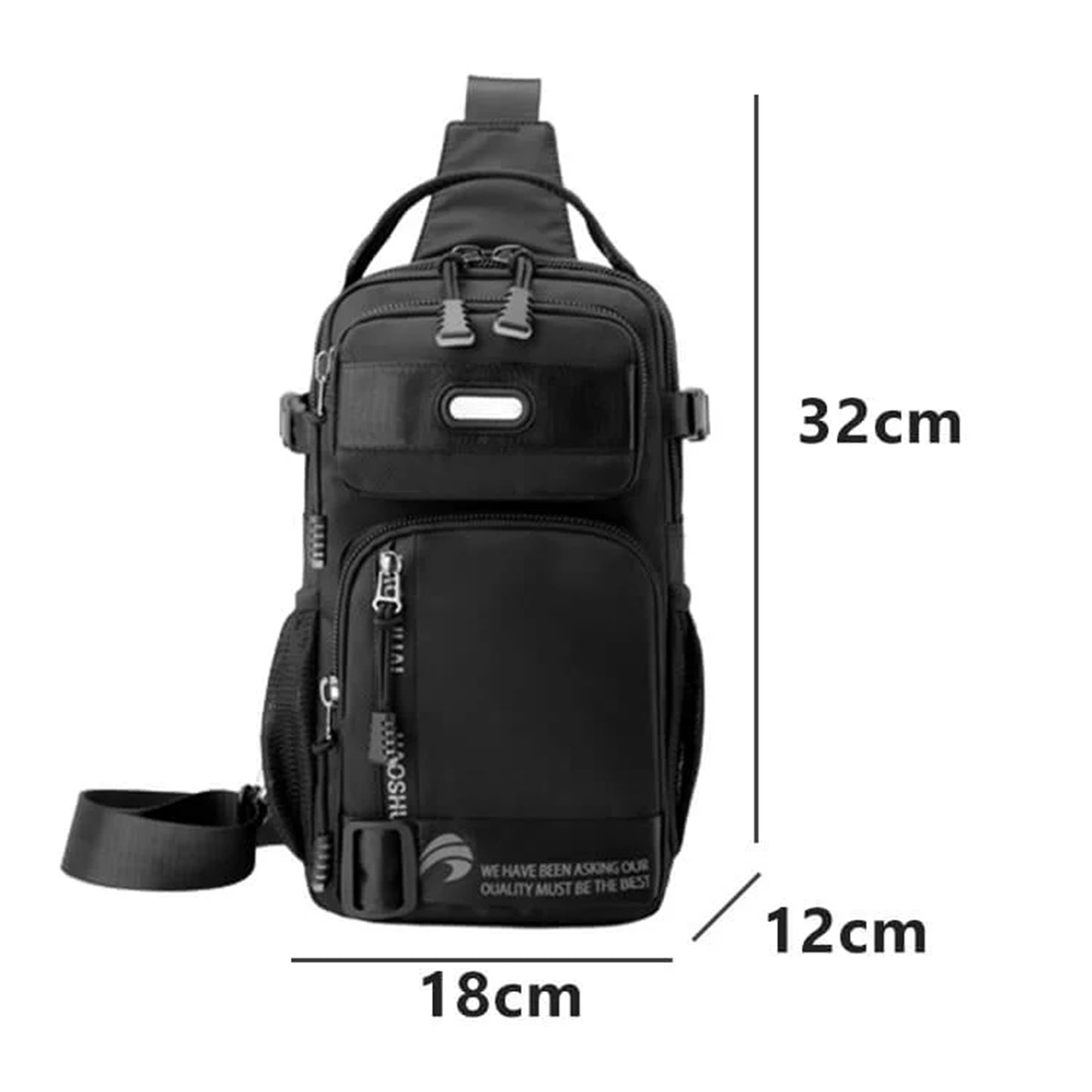 Resilient Durable Large Capacity Crossbody