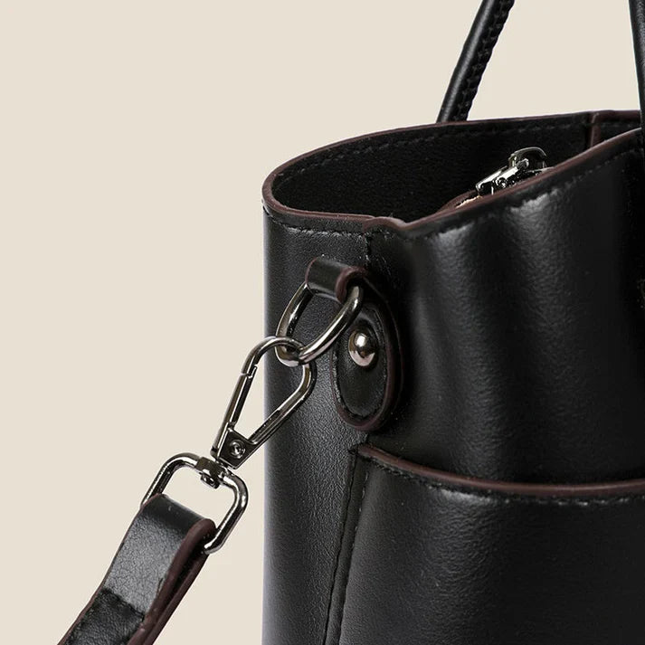 Women's Retro Leather Shoulder & Handbag