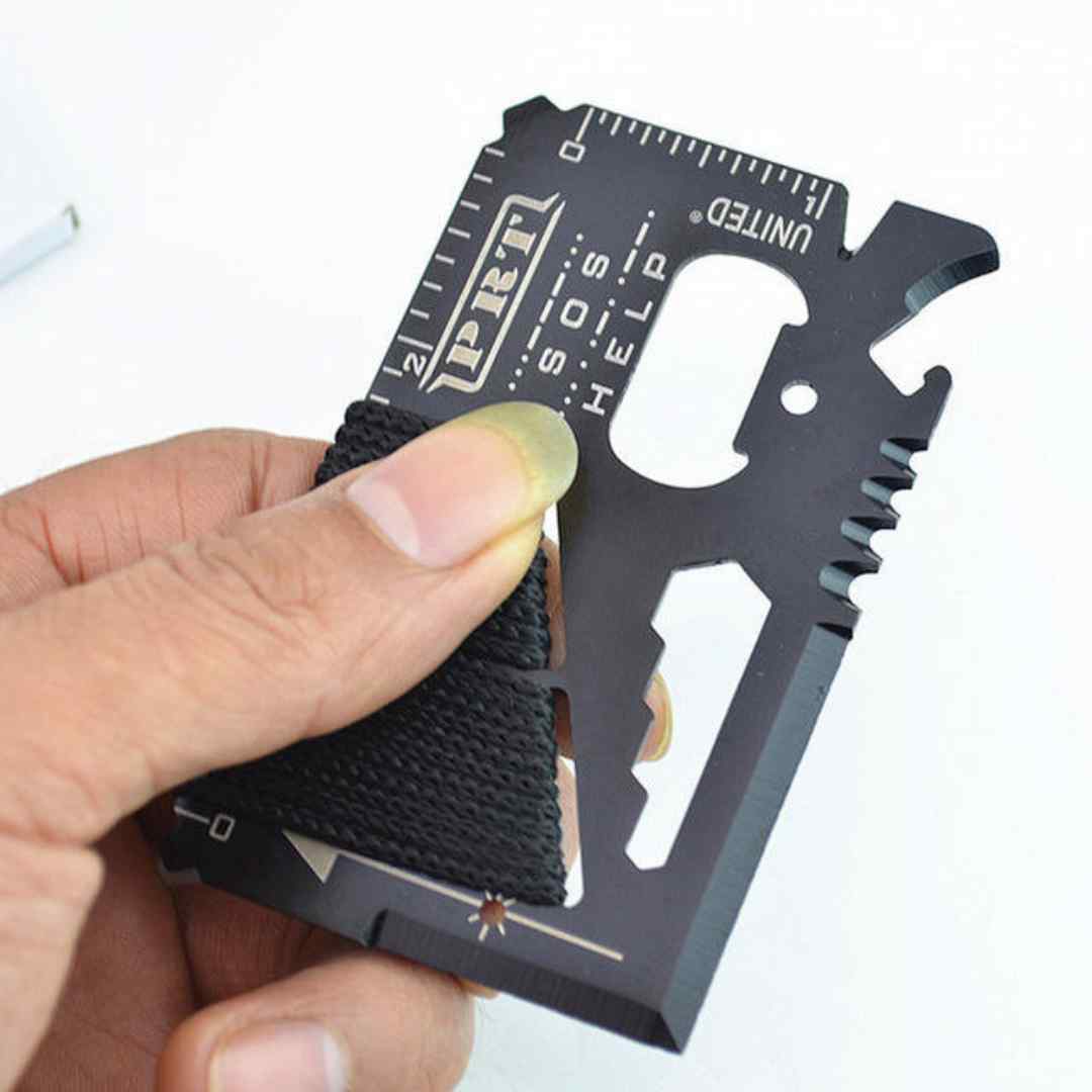 Multi-Purpose Survival Tool Card