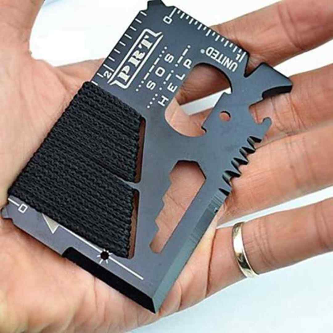 Multi-Purpose Survival Tool Card