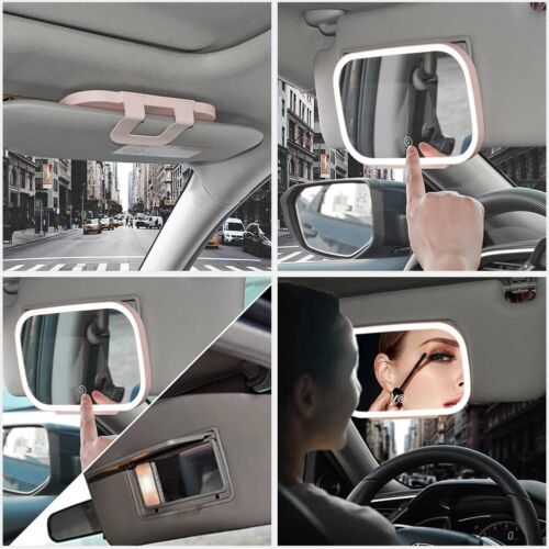 LED Sun Visor Makeup Mirror